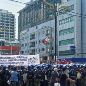 高喊美军撤离菲国！马尼拉爆发大规模游行要求废除EDCA