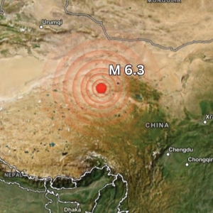 中国青海突发6.3级地震！震源仅10公里暂无海啸风险