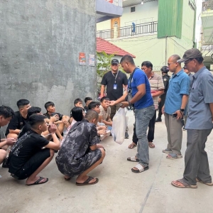 柬埔寨干丹省突查诈骗窝点，21名越南嫌疑人被抓获