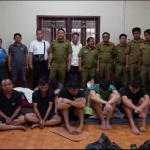 6人非法入境！老挝警方跨国联合收网，铁腕清剿网赌