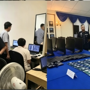 以投资为名行诈骗之实！马警方捣毁窝点，逮捕9名中国男子