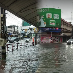 去芭堤雅注意：春武里多地积水，建议走高速