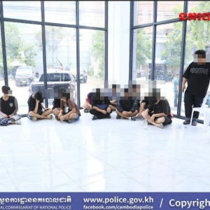 柬埔寨波贝持续严查网络诈骗,两处场所被查14名泰国人调查