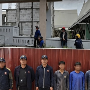 大学工地突击检查！3名中国男子“打黑工”现场被查