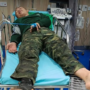 泰国富帕基地清理植被触发旧地雷，两名士兵受轻伤