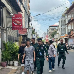 金边7·1玛区突查诈骗窝点，3名中国籍人员落网