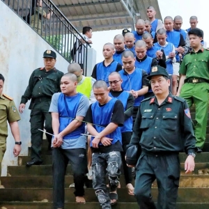 越老警方捣毁波胶跨境诈骗窝点，40名越南籍人员被抓