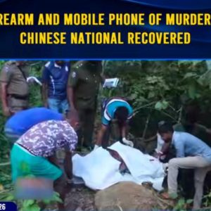 科伦坡港口城绑架杀人案：两名中国籍嫌疑人接受辨认
