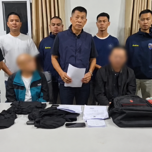 泰国暖武里警方抓2名中国男子，涉嫌多次豪宅盗窃