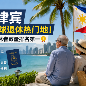 菲律宾成全球退休热门目的地，中国退休者人数位居第一