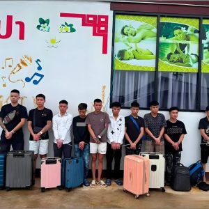 老挝博胶警方突袭电诈窝点！87人落网含4名中国籍人员
