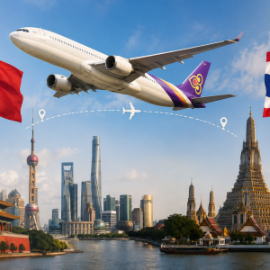 中国成泰国最大航空市场！中泰航班累计突破8.4万架次