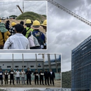 泰国罗勇突查中资项目，4名中国人被捕多人跳河逃避检查