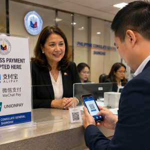 菲律宾驻上海总领馆升级：签证费可用支付宝、微信支付