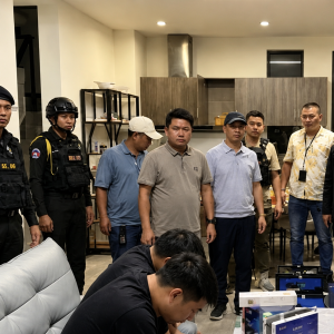 西港住宅区查出涉电诈人员，4名中国男子被送法院