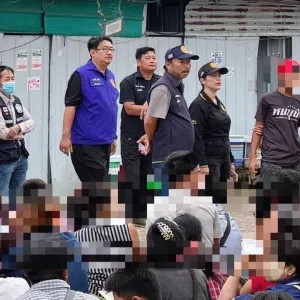 泰国突查230名缅甸劳工，35人无法出示证件被移送警方