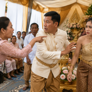 柬埔寨男子迎娶第六任妻子，前妻婚礼现场讨1500美元