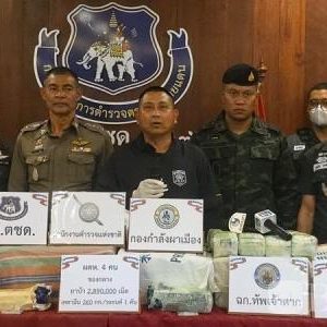 泰国清莱破获毒品大案！289万粒冰毒、260公斤K粉被查