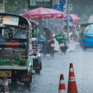 9月1日泰国天气：43府有雨，8府迎特大暴雨
