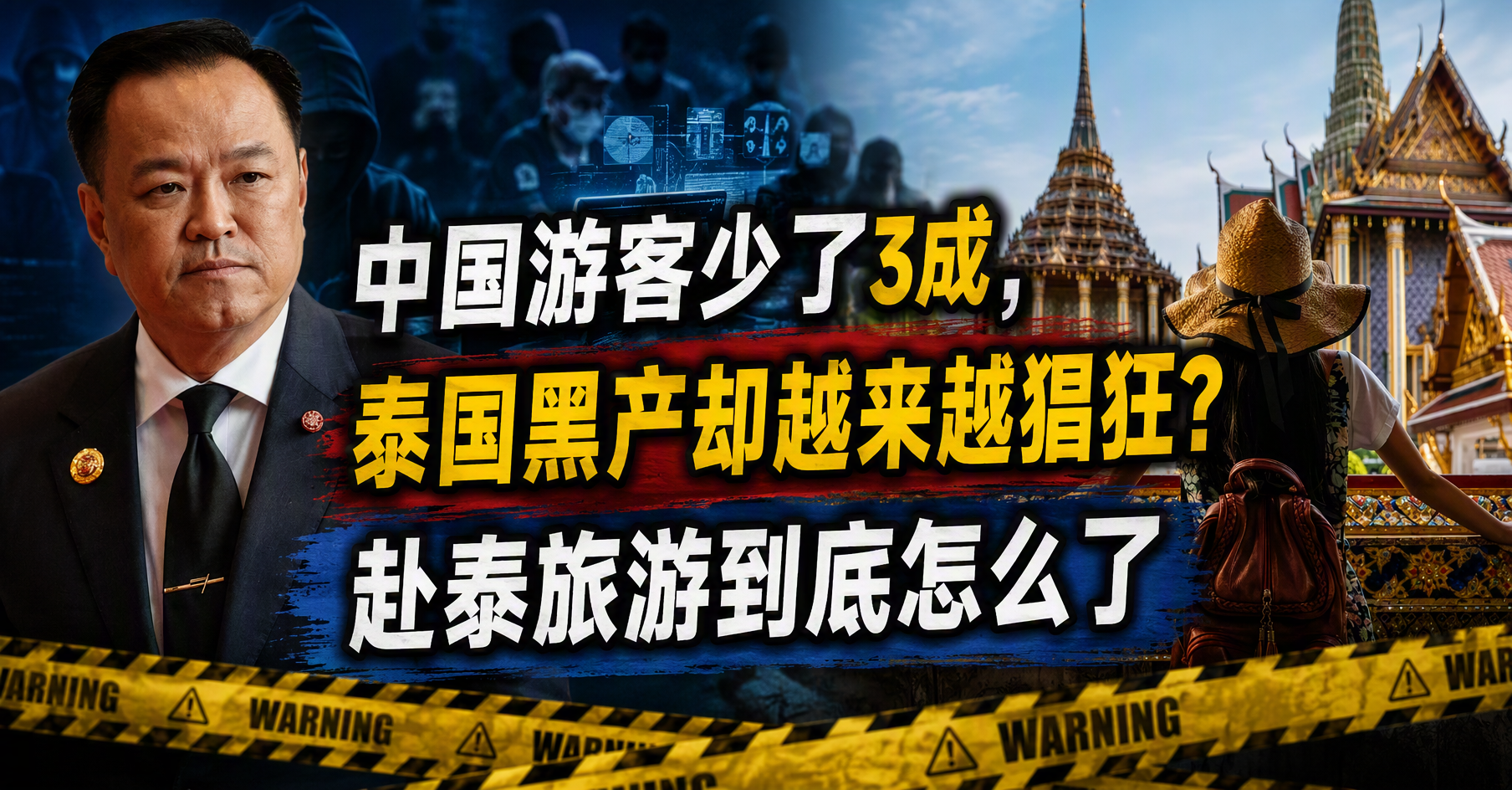 中国游客少了3成，泰国黑产却越来越猖狂？赴泰旅游到底怎么了