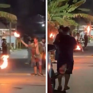 普吉又现外国人深夜聚会争议：街头火舞、音乐、占道