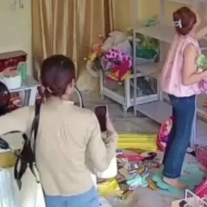 中国女子涉嫌在金边花店偷包，警方追查两天将其抓获