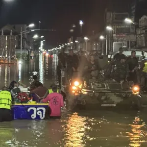 泰国巴真府7县洪灾持续，超4.2万户受影响已致5人死亡