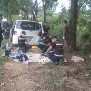 泰国披集府查获超300万颗毒品：2名嫌疑人撞树弃车逃跑