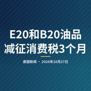 E20和B20油品减征消费税3个月